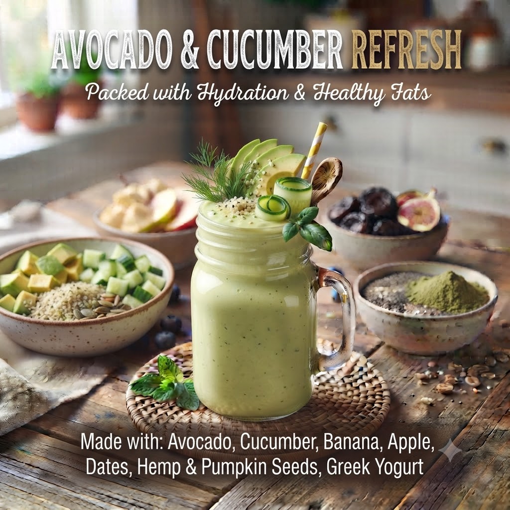 Avocado & Cucumber Smoothie