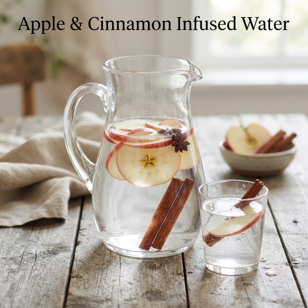 Apple & Cinnamon Infused Water